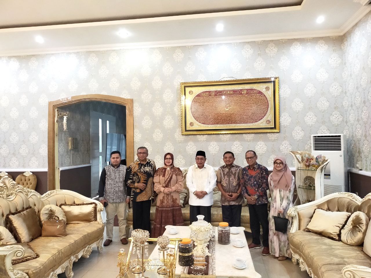 Ketua YBMG, Rektor dan Pimpinan UBM Gorontalo Safari Idul Fitri, Momen Perkuat Silaturahmi