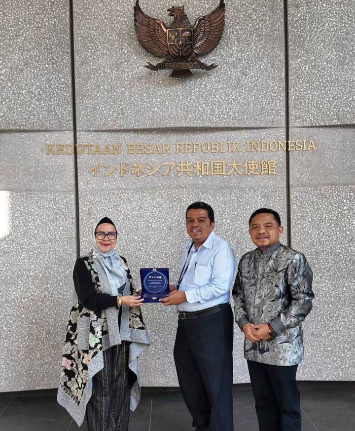 Rektor UBM Gorontalo, Silaturahmi dan Gagas Kerja Sama dengan Atase Pendidikan KBRI Tokyo