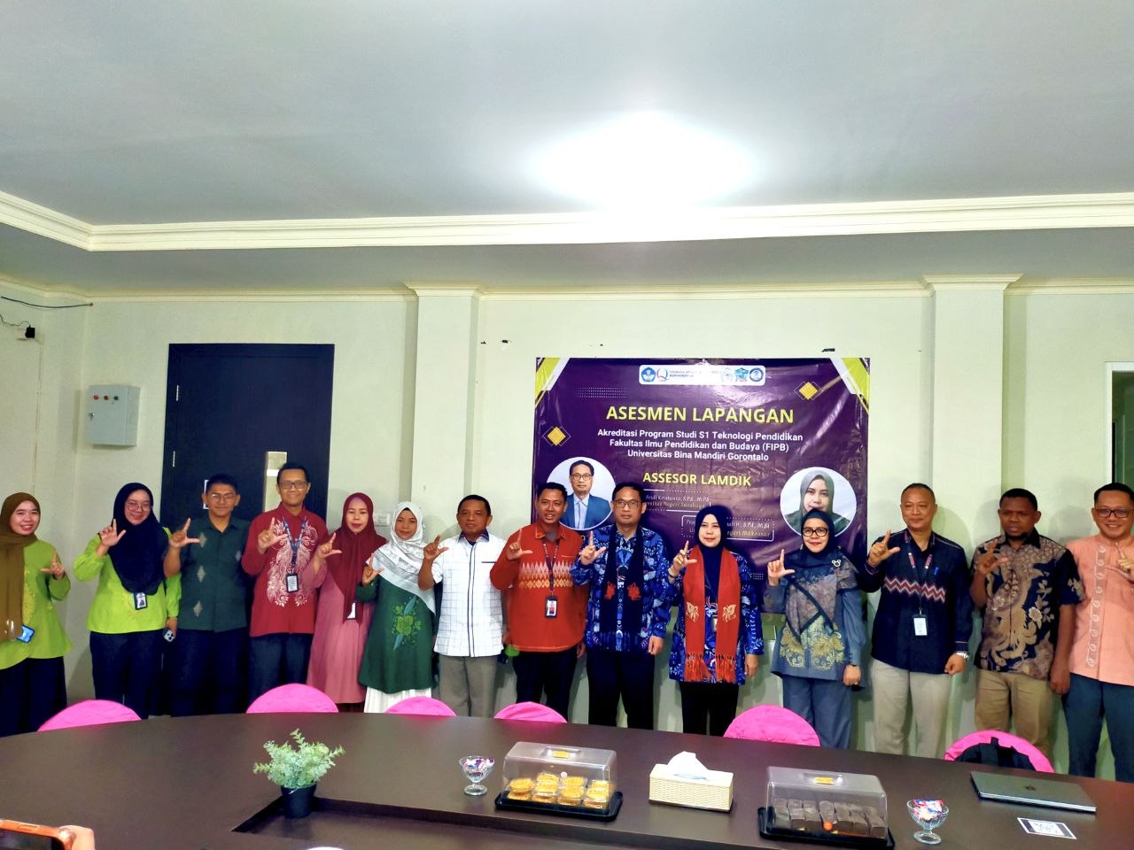 Langkah Strategis Menuju Akreditasi Unggul, Asesor Lamdik Lakukan Asesmen Lapangan Prodi Teknologi Pendidikan UBMG