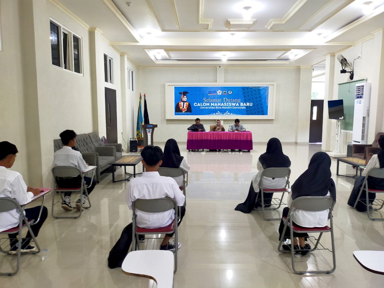 Rektor UBM Gorontalo Buka Tes Seleksi Penerimaan Calon Maba Jalur Mandiri Gelombang I