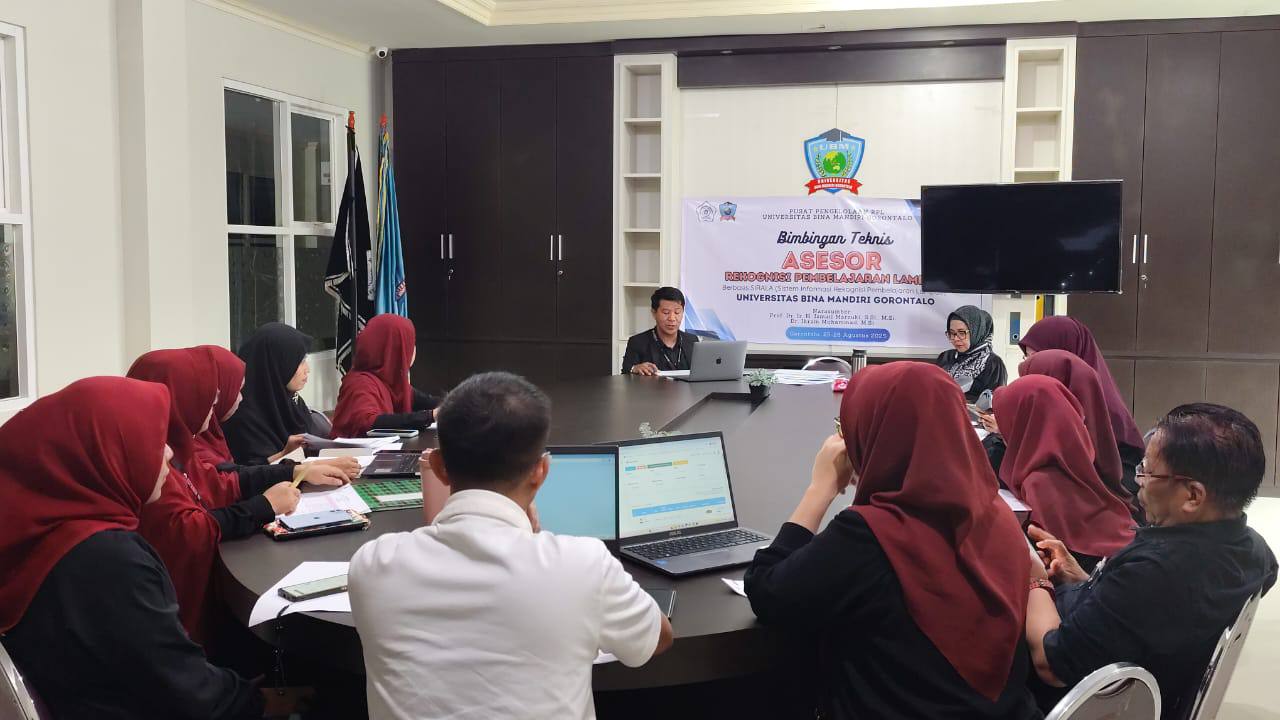 Rapat Koordinasi Persiapan Akademik UBM Gorontalo, Rektor Titin: Junjung Integritas dan Layanan Berkualitas