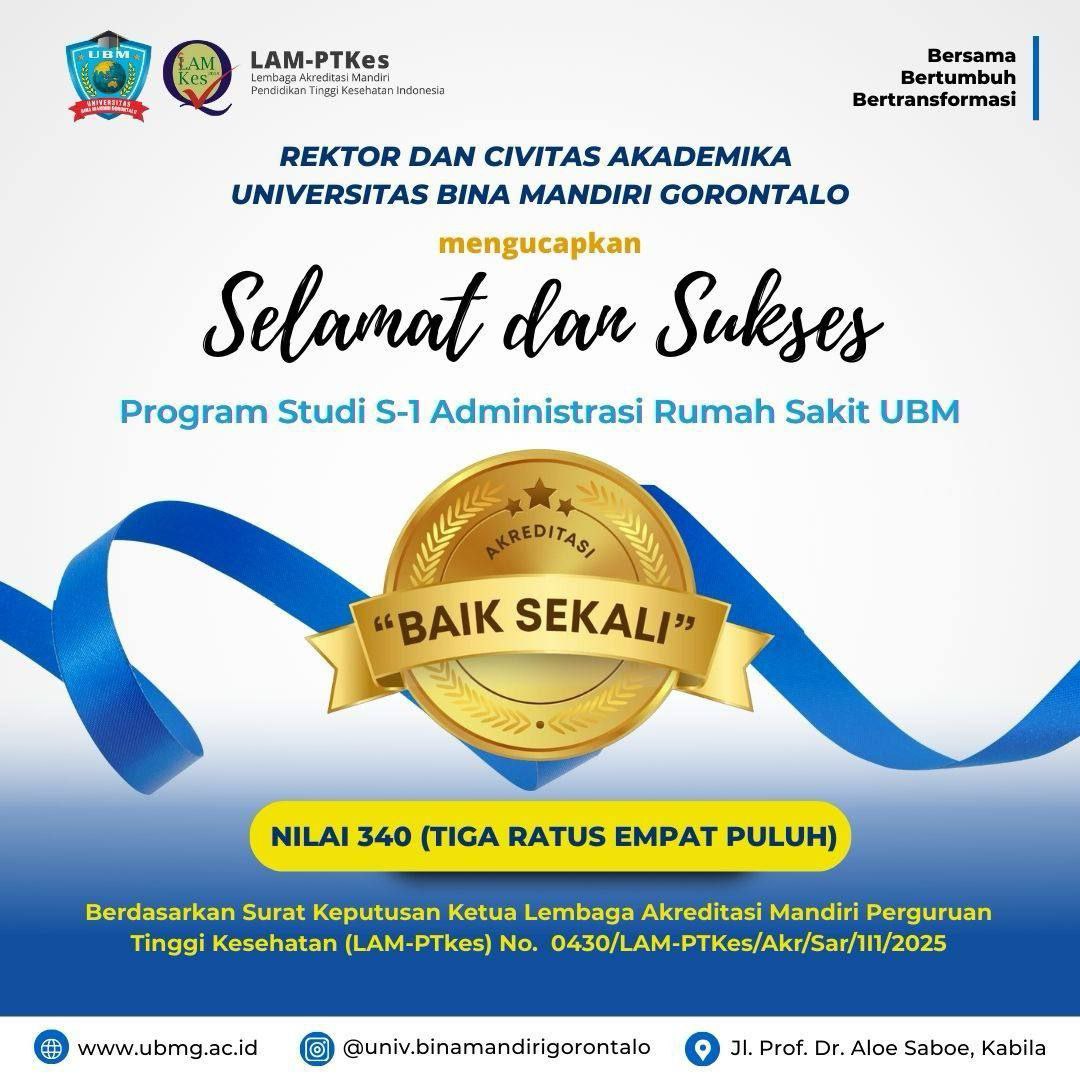 Prodi S1 ARS FSTIK Raih Akreditasi Baik Sekali. Rektor: Komitmen Hasilkan Lulusan Unggul dan Profesional