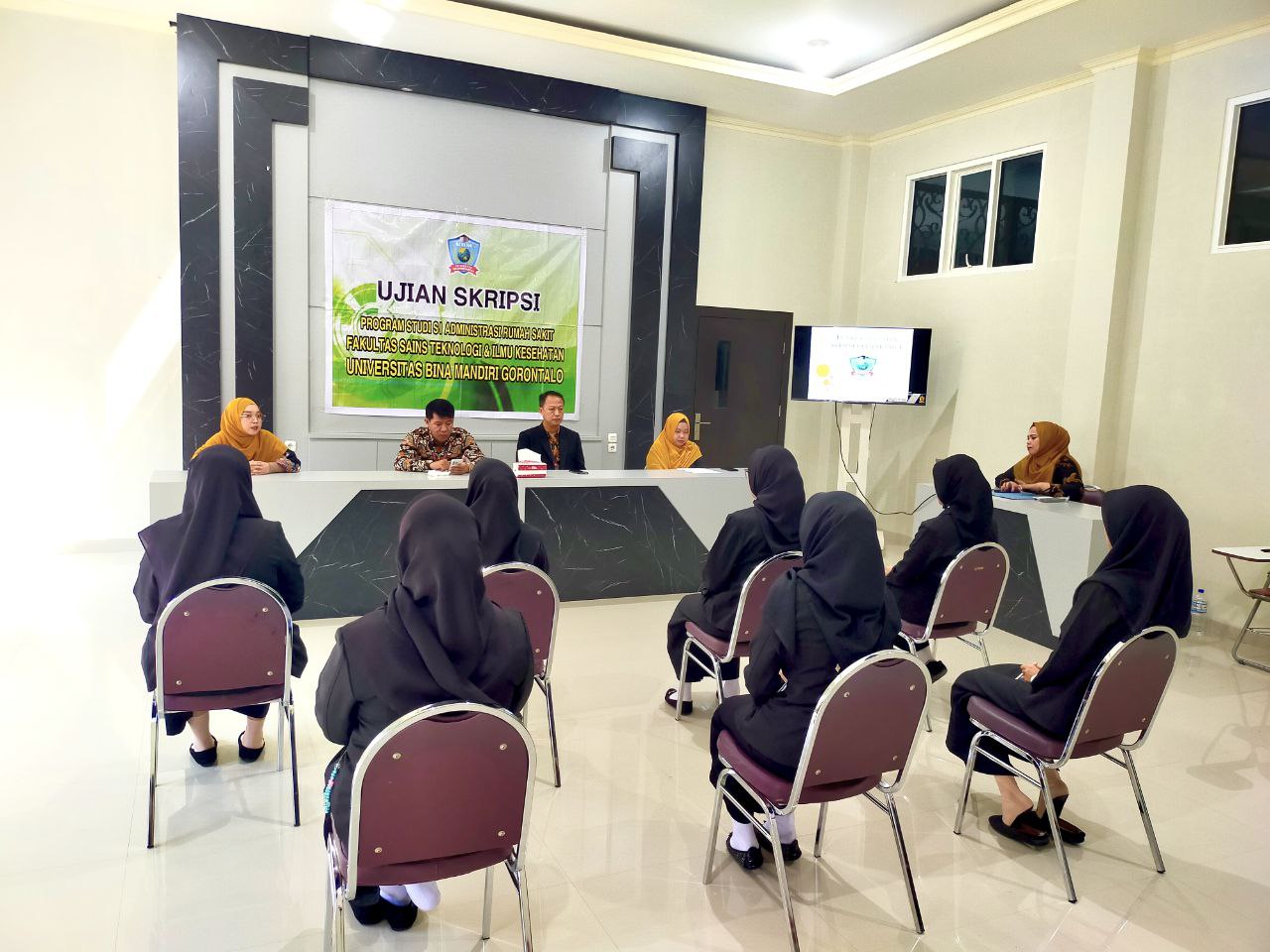 7 Mahasiswa Prodi ARS FSTIK Ikuti Ujian Skripsi, Dekan Adnan: Tunjukan Kualitas Akademik Terbaik