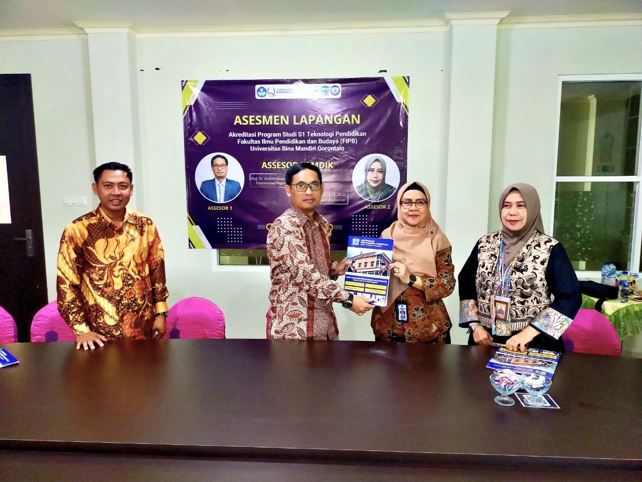 Asesmen Lapangan Prodi Teknologi Pendidikan UBMG Resmi Ditutup, Asesor LAMDIK Apresiasi Komitmen Peningkatan Mutu Akademik