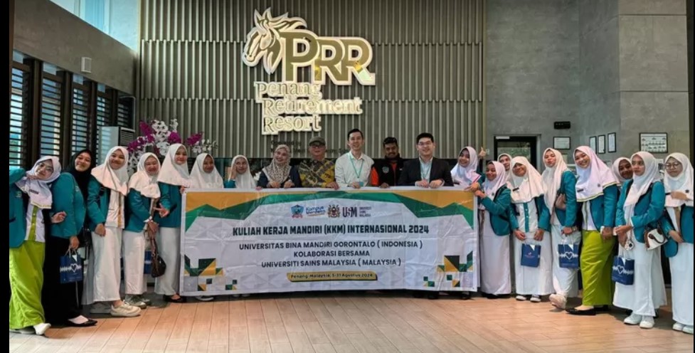 Mahasiswa KKM Internasional UBM Gorontalo Belajar Inovasi Perawatan Lansia di Penang
