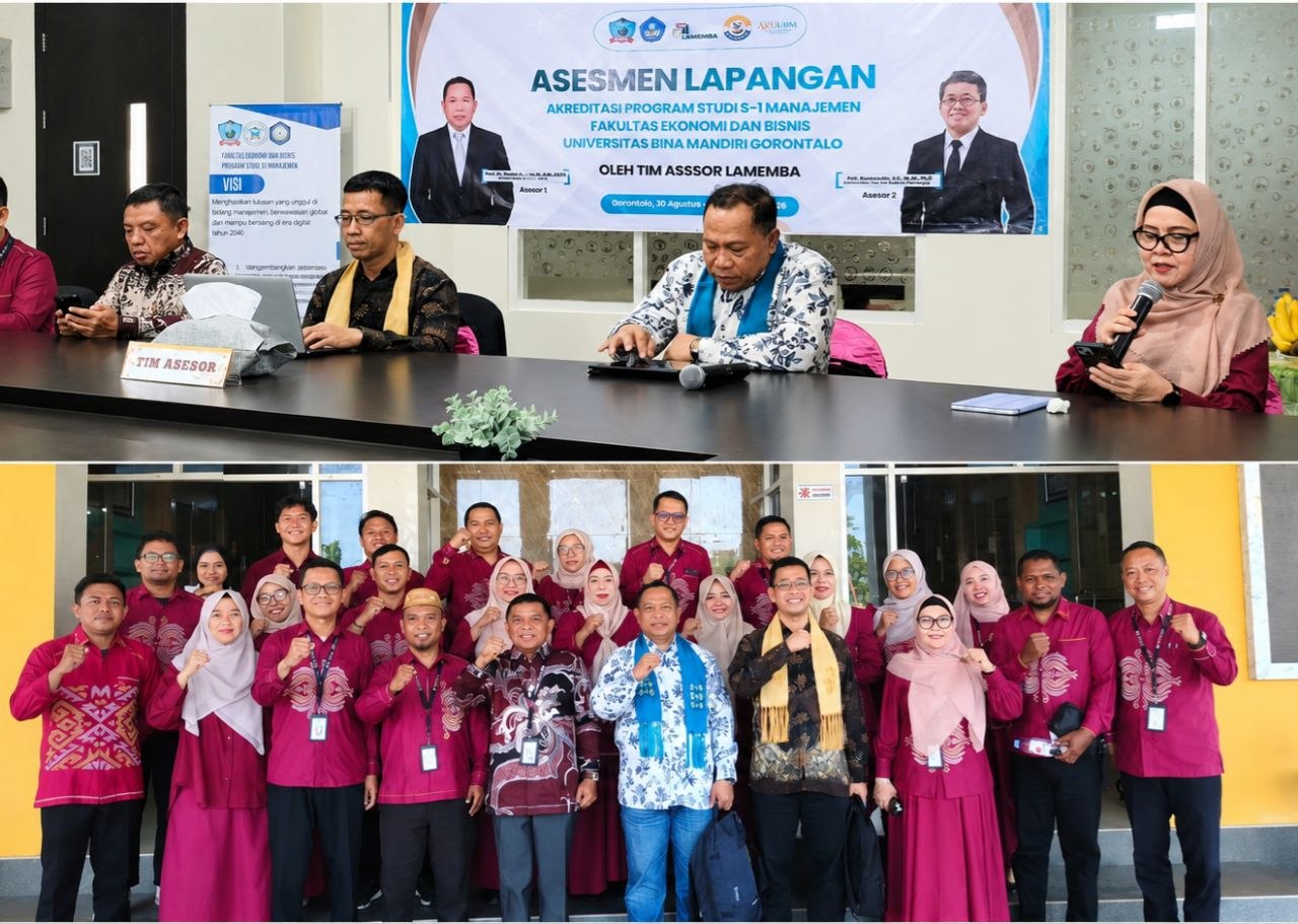Dua Asesor Hadir di UBMG, Prodi S1 Manajemen Perkuat Komitmen Budaya Mutu