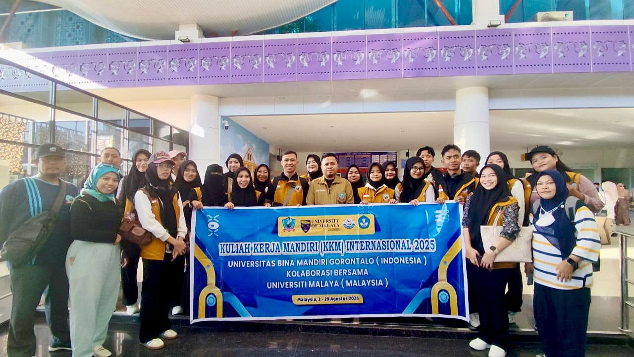 20 Mahasiswa UBM Gorontalo Turun KKM Internasional di Malaysia, Usai Lalui Proses Selektif dan Pembekalan