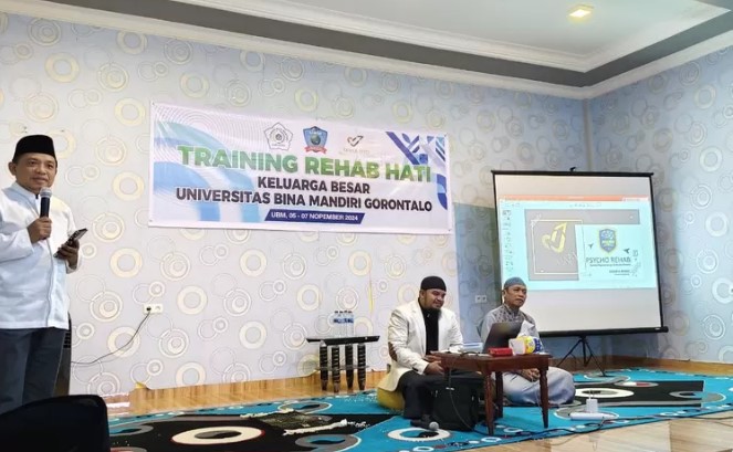 Dibimbing Ustadz Nuruddin Al Indunissy, YBMG Gelar Training Rehab Hati dan Dzikir