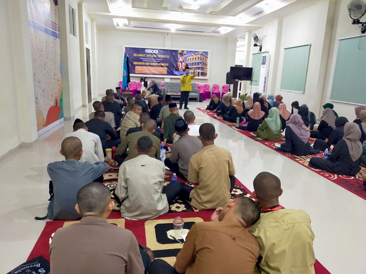 Rangkaian Kegiatan PKKMB UBM Gorontalo Diisi dengan Pesantren Kilat, Peningkatan Karakter Iman dan Takwa Maba