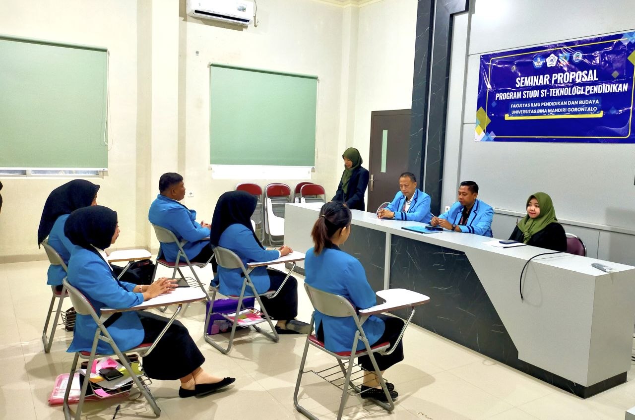 Akreditasi Baik Sekali, Prodi Teknologi Pendidikan UBMG Buktikan Mutu Akademik Lewat Seminar Proposal Perdana