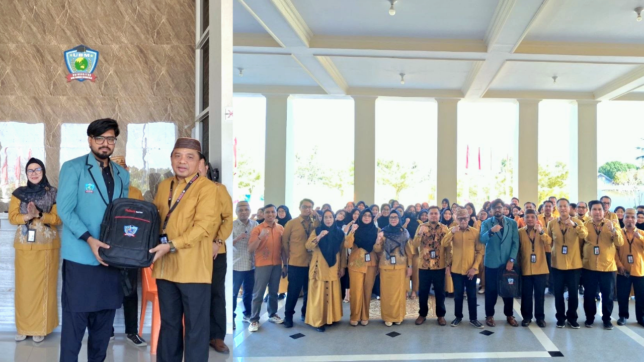 UBM Gorontalo Sambut Mahasiswa Internasional Asal Pakistan, Perkuat Komitmen Kampus Mengglobal 