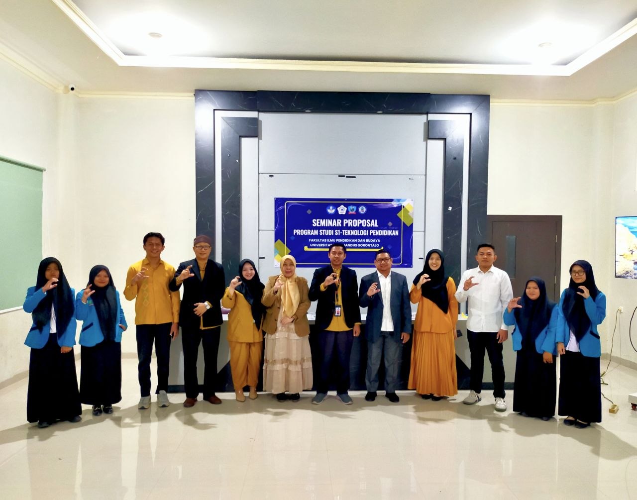 Ujian Seminar Proposal Perdana Prodi Teknologi Pendidikan UBMG, Tandai Penguatan Budaya dan Mutu Akademik