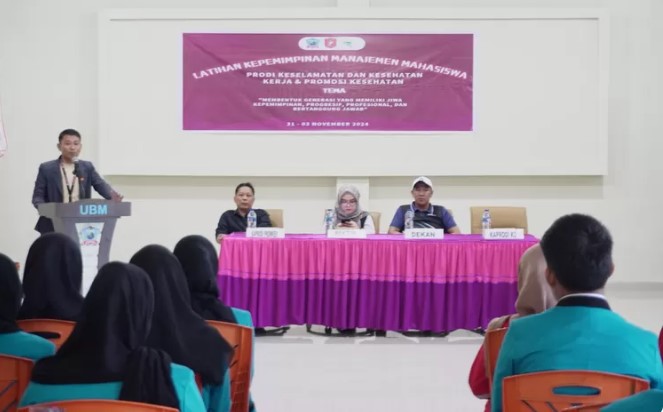 Mahasiswa Prodi K3 dan Promkes UBM Gorontalo Asah Kemampuan Leadership