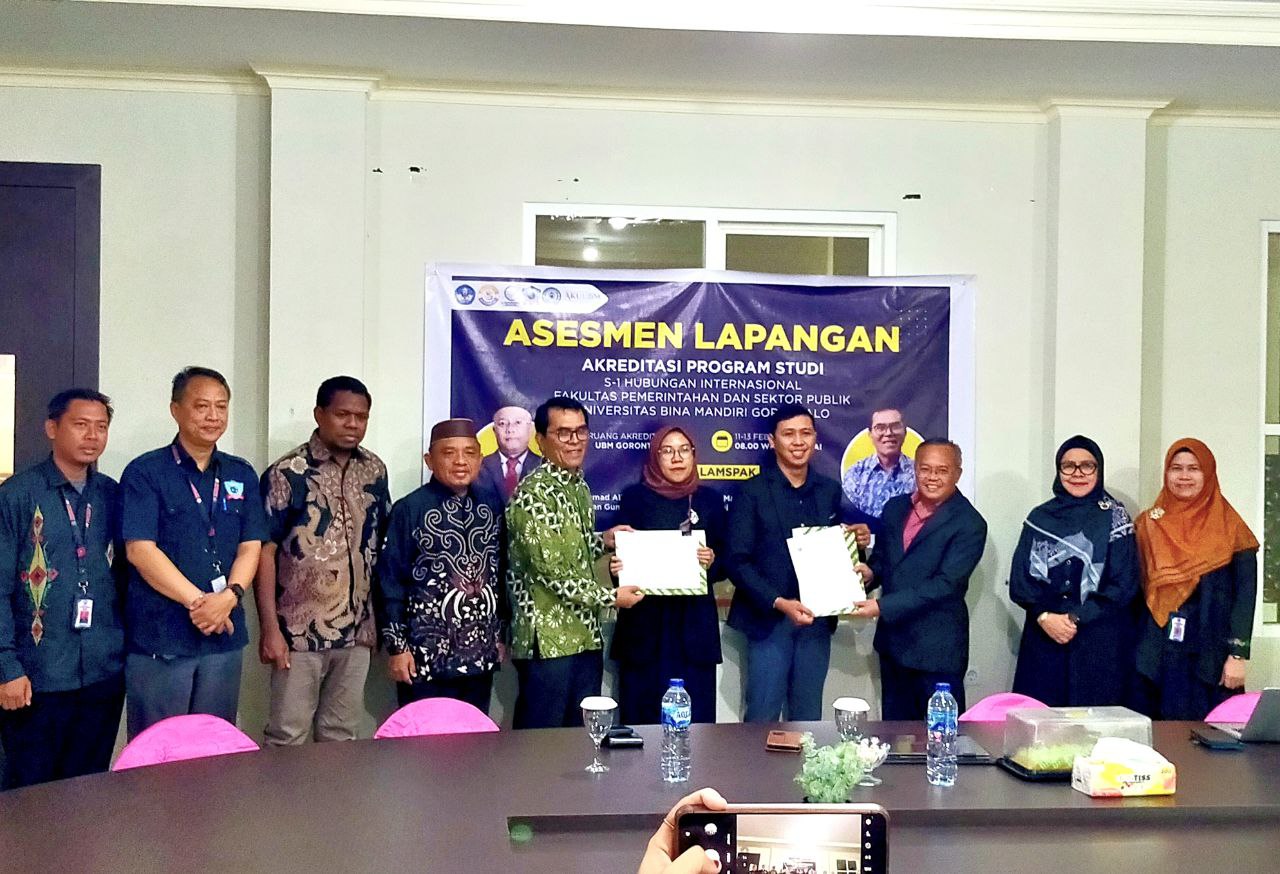 Kampus UBMG Teguhkan Komitmen Mutu Pendidikan melalui Asesmen Lapangan Prodi HI, Dr. Azis:  Proses Akademik Meningkatkan Budaya Mutu 