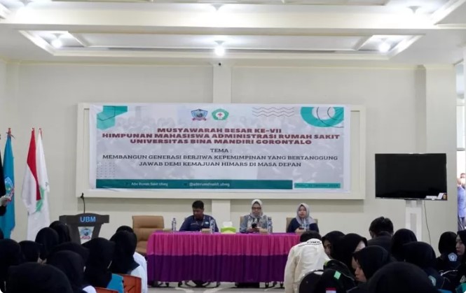 Mubes Himpunan Mahasiswa Prodi ARS UBM Gorontalo ke 7, Rektor: Bangun Soliditas dan Sinergi