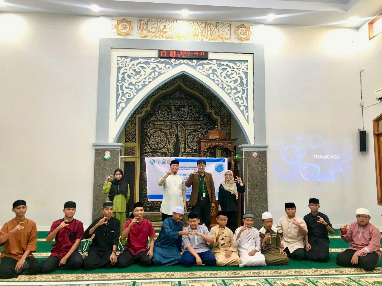 Mahasiswa Prodi D3 Analis Kesehatan UBM Gorontalo Gelar Pengabdian Masyarakat di Pesantren Asy-Sifa Bone Bolango