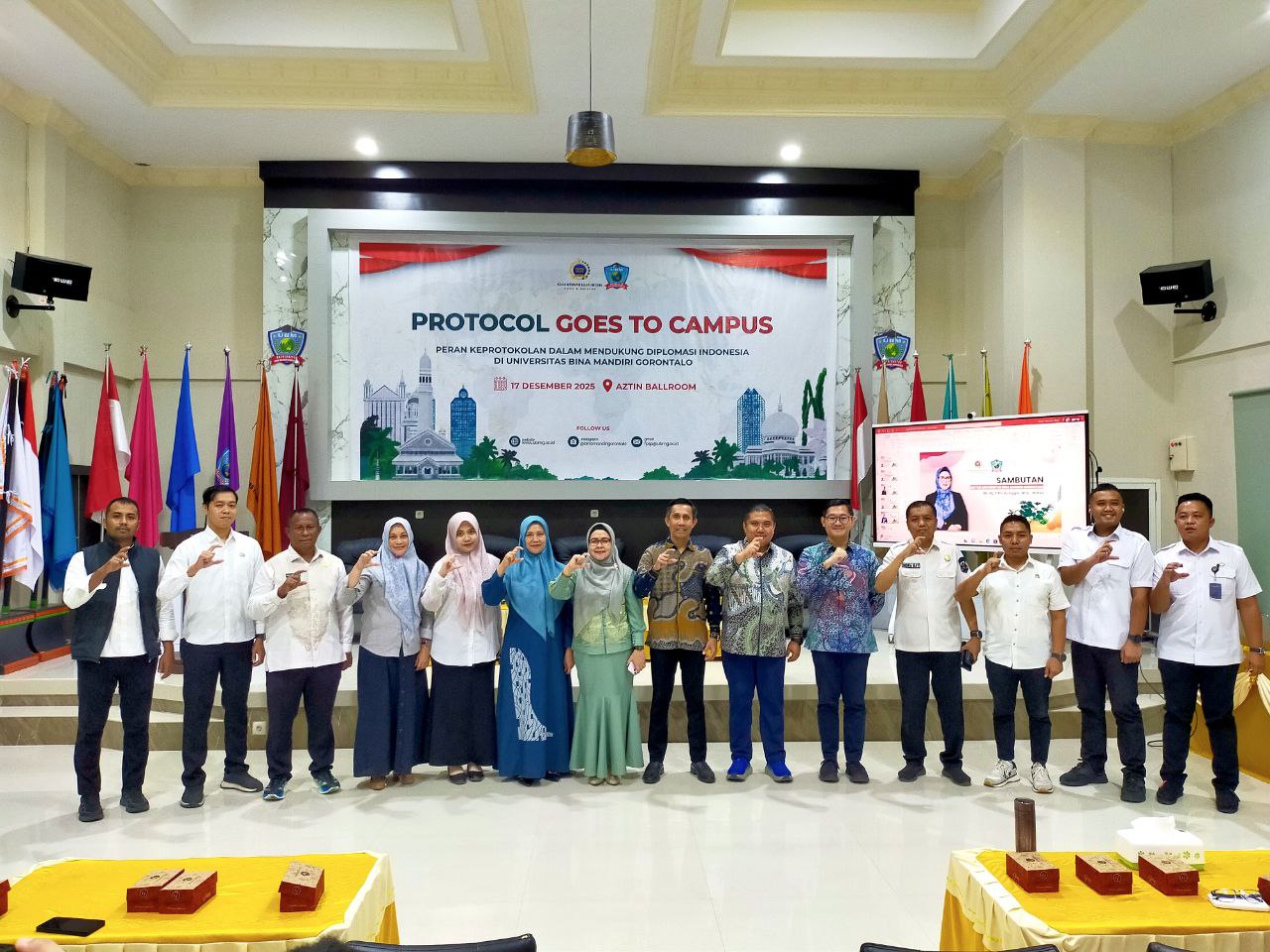 Kemlu RI Gelar “Protocol Goes to Campus” di UBMG, Berikan Inspirasi dan Wawasan Karir Diplomasi bagi Mahasiswa
