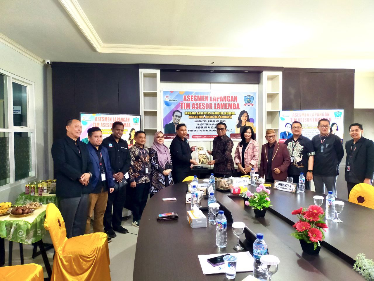 Proses Asesmen Lapangan PPs UBM Gorontalo Tuntas. Rektor: Insya Allah Beroleh Hasil yang Optimal