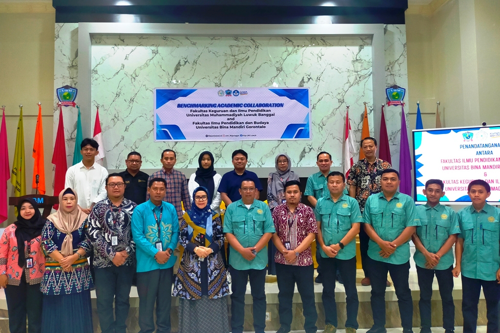 Sukses Raih 7 Penghargaan LLDIKTI XVI, Universitas Muhammadiyah Luwuk Benchmarking di UBM Gorontalo