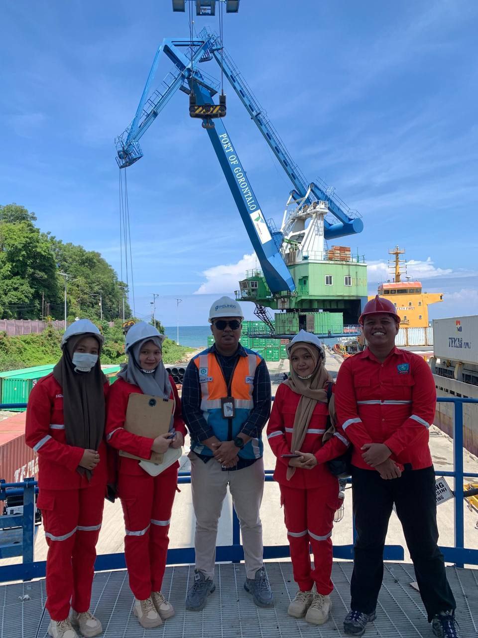Mahasiswa Prodi K3 UBM Gorontalo, Praktik Lapangan di Pelindo Regional 4, Tingkatkan Pengalaman dan Kompetensi