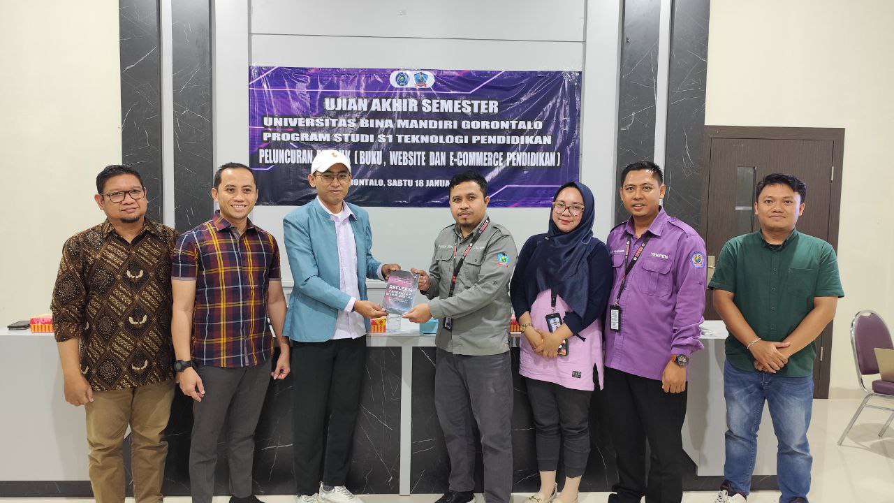 Mahasiswa Prodi TekPen FIPB UBM Gorontalo Luncurkan Buku, Website dan E-Commerce Pendidikan