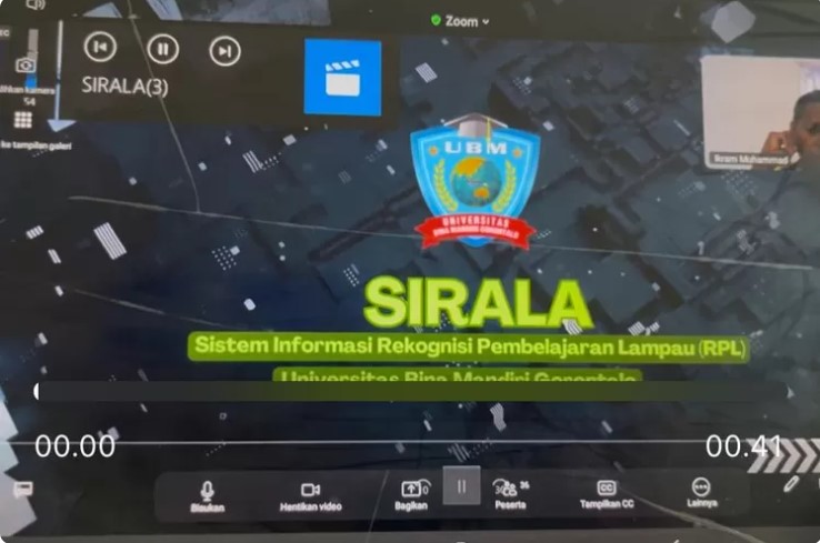 Kampus UBM Gorontalo Luncurkan Sistem Informasi SIRALA-EETA: Lompatan Digital Layanan RPL