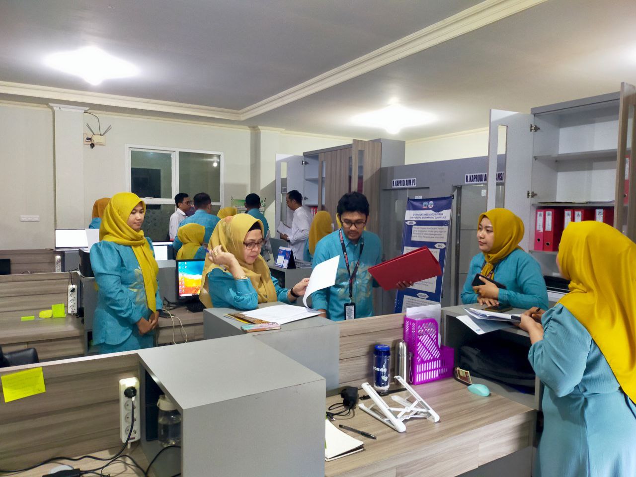 Monev Penataan Arsip UBM Gorontalo, Rektor: Pentingnya Pengelolaan Arsip Sesuai Standar