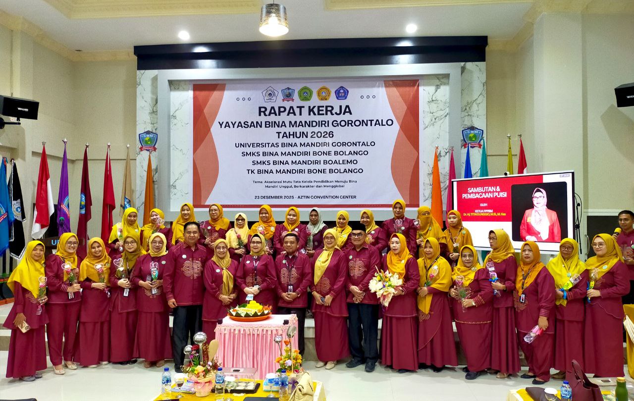 Rapat Kerja YBMG 2026: Perkuat Tata Kelola, UBM Gorontalo Siap Menuju Excellent Teaching University