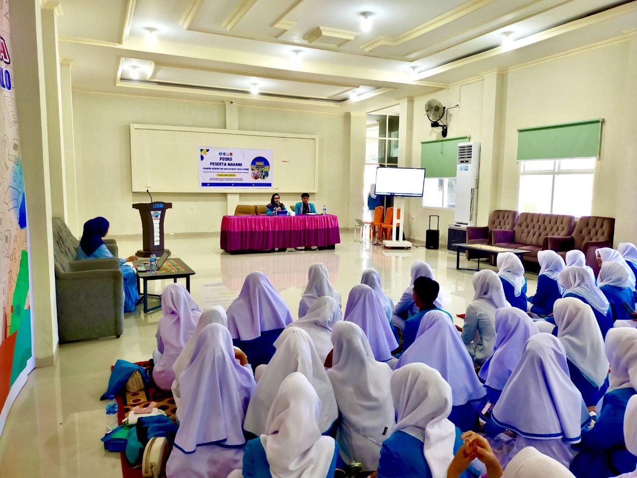 157 Mahasiswa Prodi Analis Kesehatan UBM Gorontalo, Ikuti Pembekalan Siap Turun Pengabdian Masyarakat
