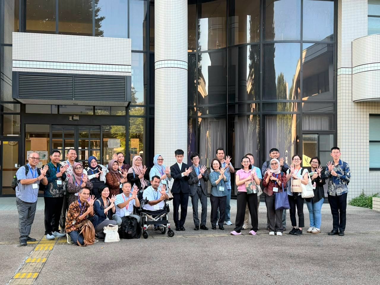 UBMG Dalami Layanan Pendidikan bagi Mahasiswa Tunanetra di NTUT Kasuga Campus