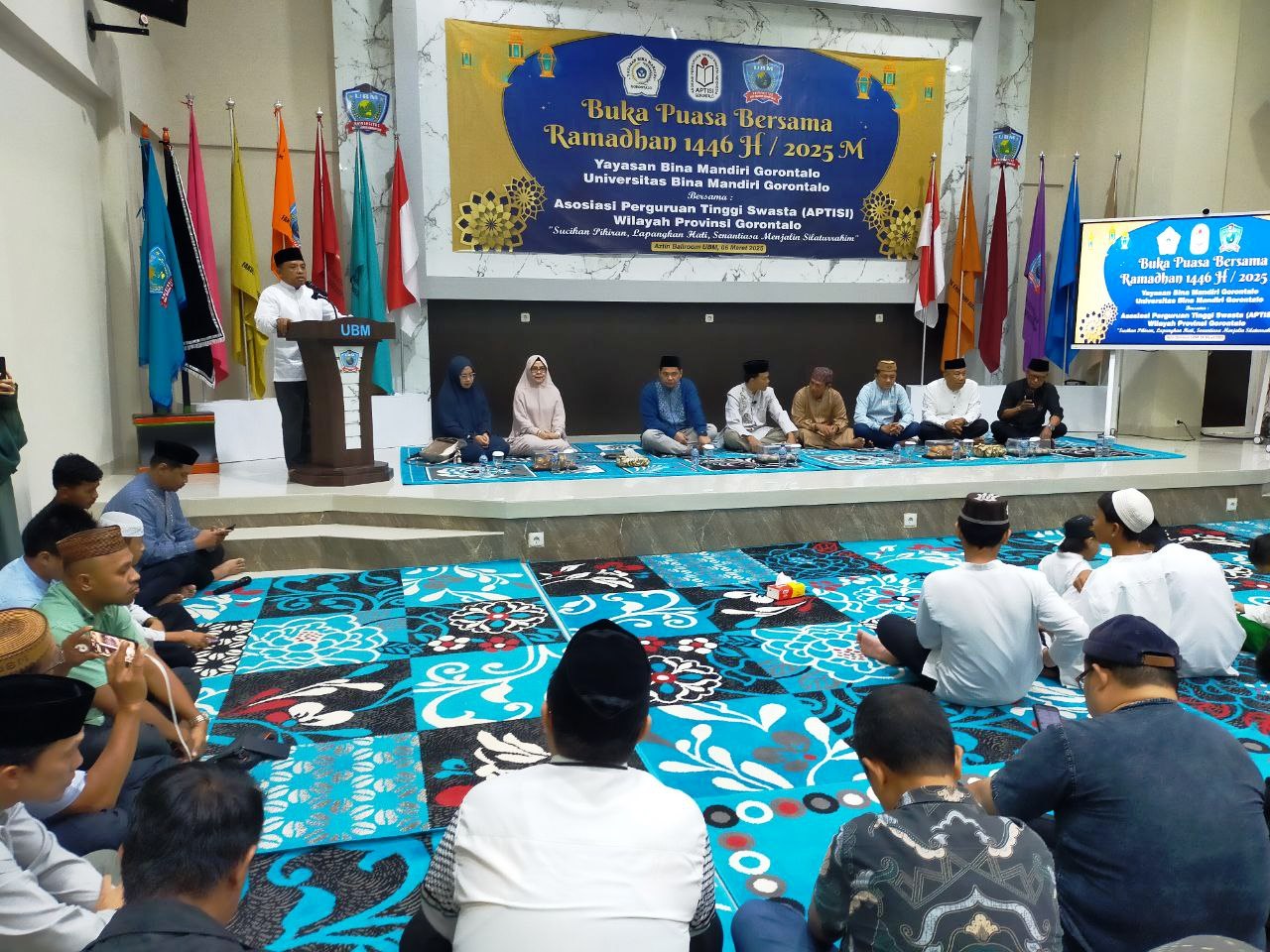 UBM Gorontalo Gelar Buka Puasa Bersama, Dihadiri Kepala LLDIKTI XVI, APTISI, ICMI, PII hingga Anak Panti Asuhan